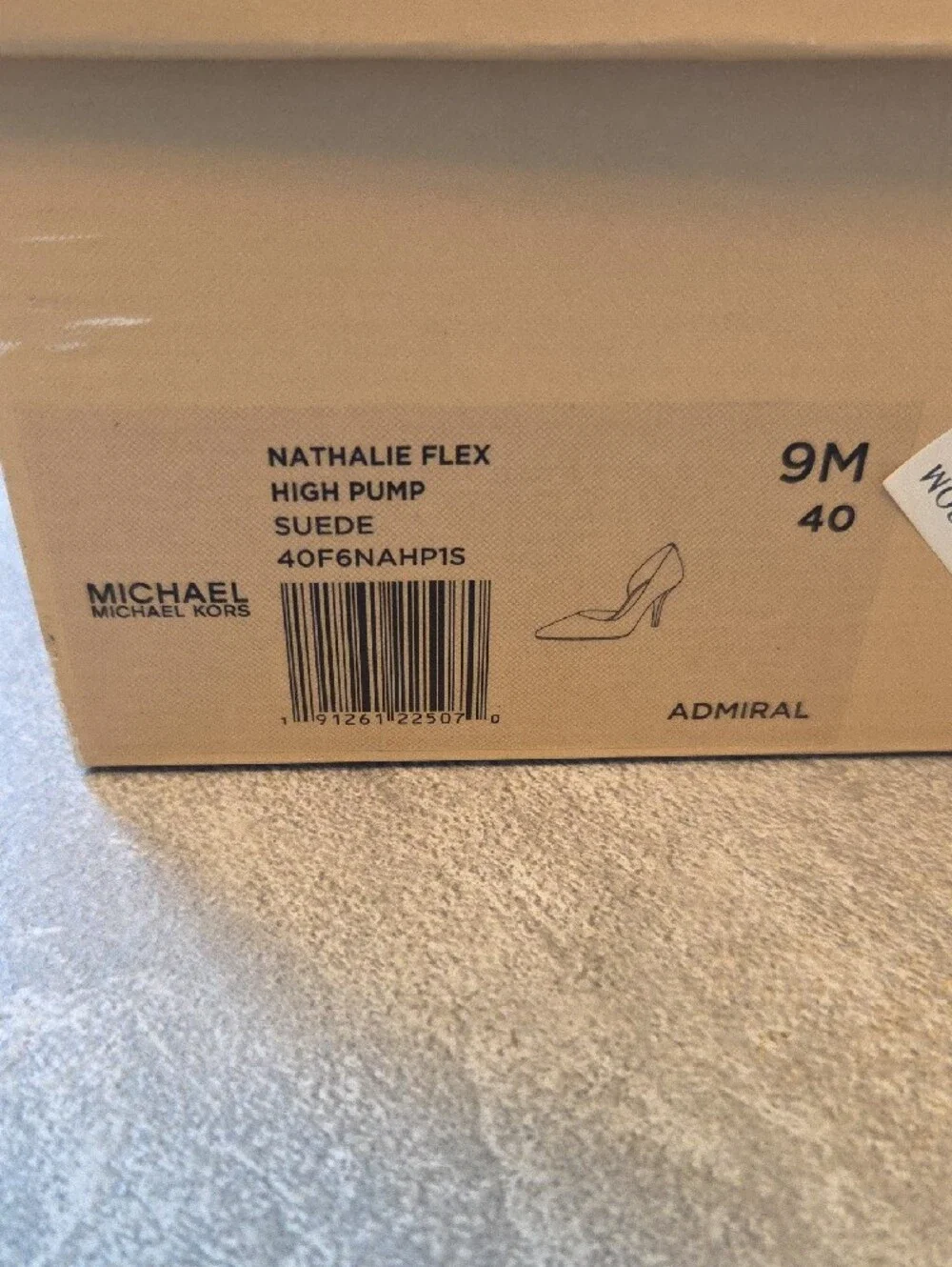 Michael Kors Navy Suede D'Orsay Pointed Toe Pumps